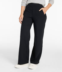 L.L.Bean Women's Go-Anywhere Pants, High-Rise Wide-Leg NEW|CLOTHING|SALE