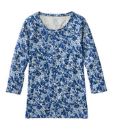 Deep Lake Floral,X-Small