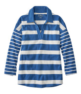 Bright Blue Blocked Stripe,X-Small