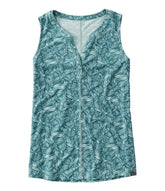 Storm Teal Botanical,X-Small