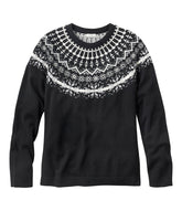 Black Mid Heather Gray Fair Isle,X-Small