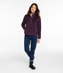 L.L.Bean Women's Bean's Sherpa Fleece Pullover CLOTHING|SALE