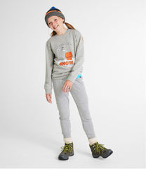 L.L.Bean Kids' x Peanuts Crew Sweatshirt CLOTHING