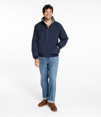 L.L.Bean Men's Warm-Up Jacket, Fleece Lined OUTERWEAR