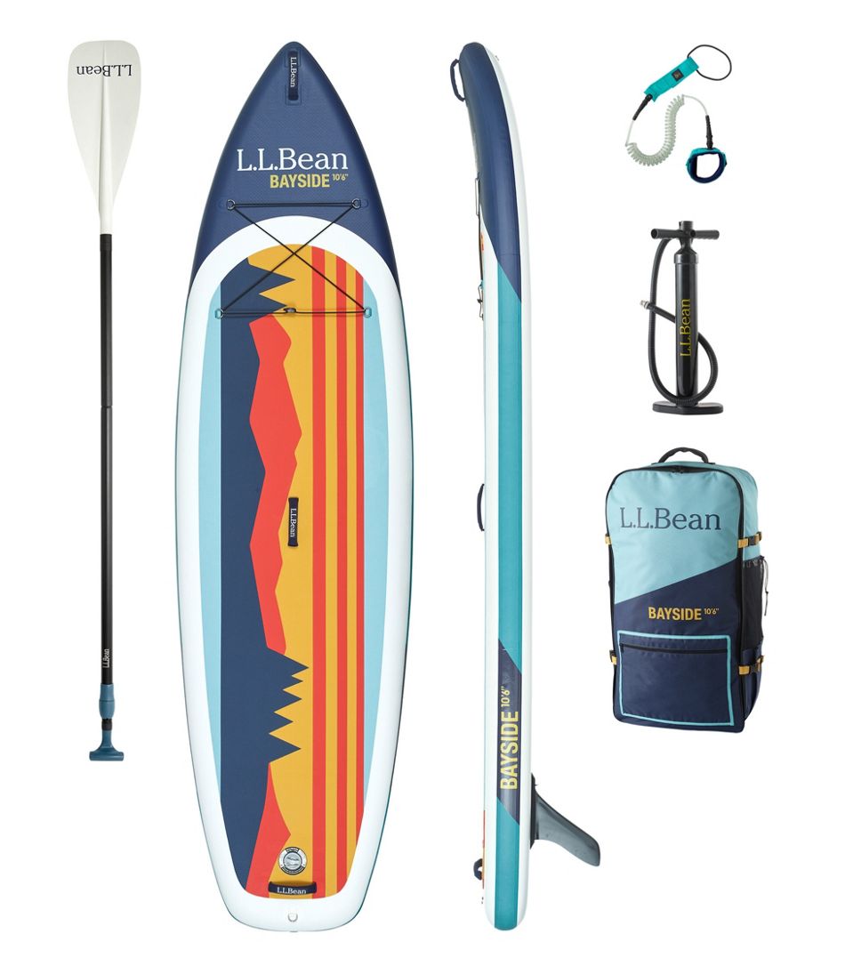 L.L.Bean Bayside Inflatable SUP Package, 10'6" OUTDOOR EQUIPMENT|SALE