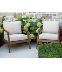 L.L.Bean Eucalyptus Patio Chair, Set of Two HOME GOODS