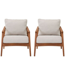 L.L.Bean Eucalyptus Patio Chair, Set of Two HOME GOODS