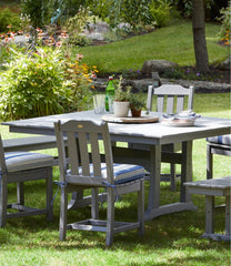 L.L.Bean All-Weather Farmhouse Table, Square, 8-Person HOME GOODS
