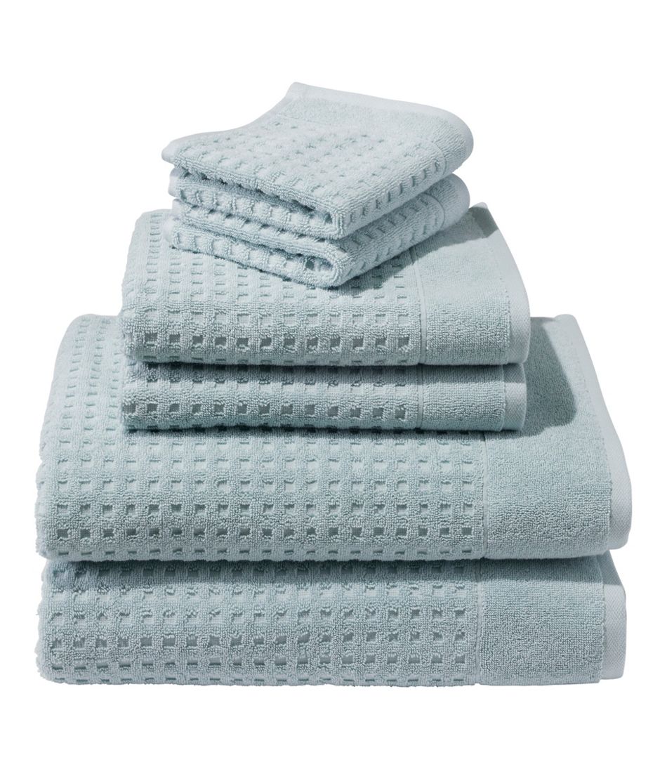 L.L.Bean Waffle Cotton Towel Set HOME GOODS