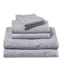 L.L.Bean Organic Textured Cotton Towel Set, Marled HOME GOODS