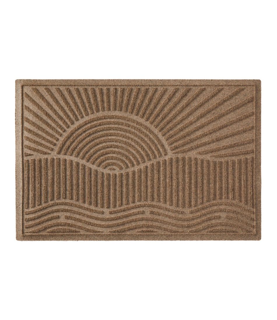 L.L.Bean Everyspace Recycled Waterhog Doormat, Sunrise HOME GOODS