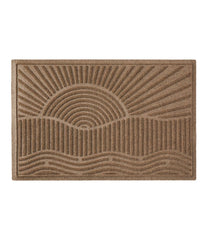L.L.Bean Everyspace Recycled Waterhog Doormat, Sunrise HOME GOODS