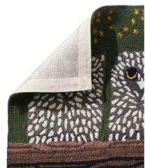 L.L.Bean Indoor/Outdoor Vacationland Runner, Owls HOME GOODS