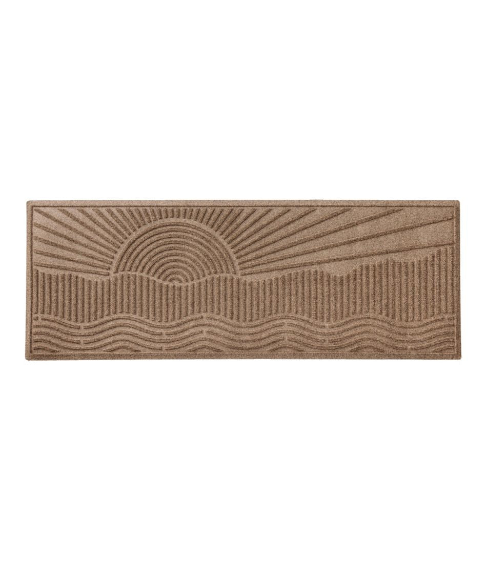 L.L.Bean Everyspace Recycled Waterhog Wide Doormat, Sunrise HOME GOODS