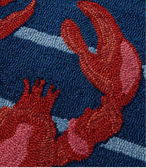 L.L.Bean Indoor/Outdoor Vacationland Runner, Lobsters HOME GOODS