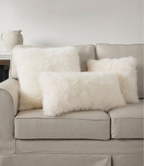 L.L.Bean Sheepskin Throw Pillow, 14" x 14" HOME GOODS