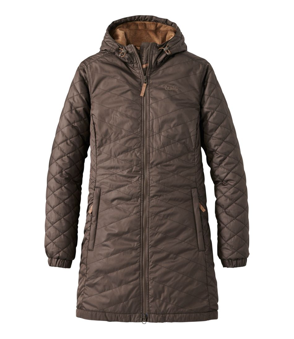 L.L.Bean Women's Fleece-Lined Primaloft Coat SALE|OUTERWEAR