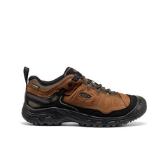 Men's Targhee IV Wide Waterproof Hiking Shoe Bison/Black / Keen / Bison/Black