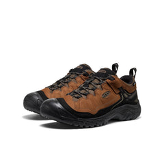 Men's Targhee IV Wide Waterproof Hiking Shoe Bison/Black / Keen / Bison/Black