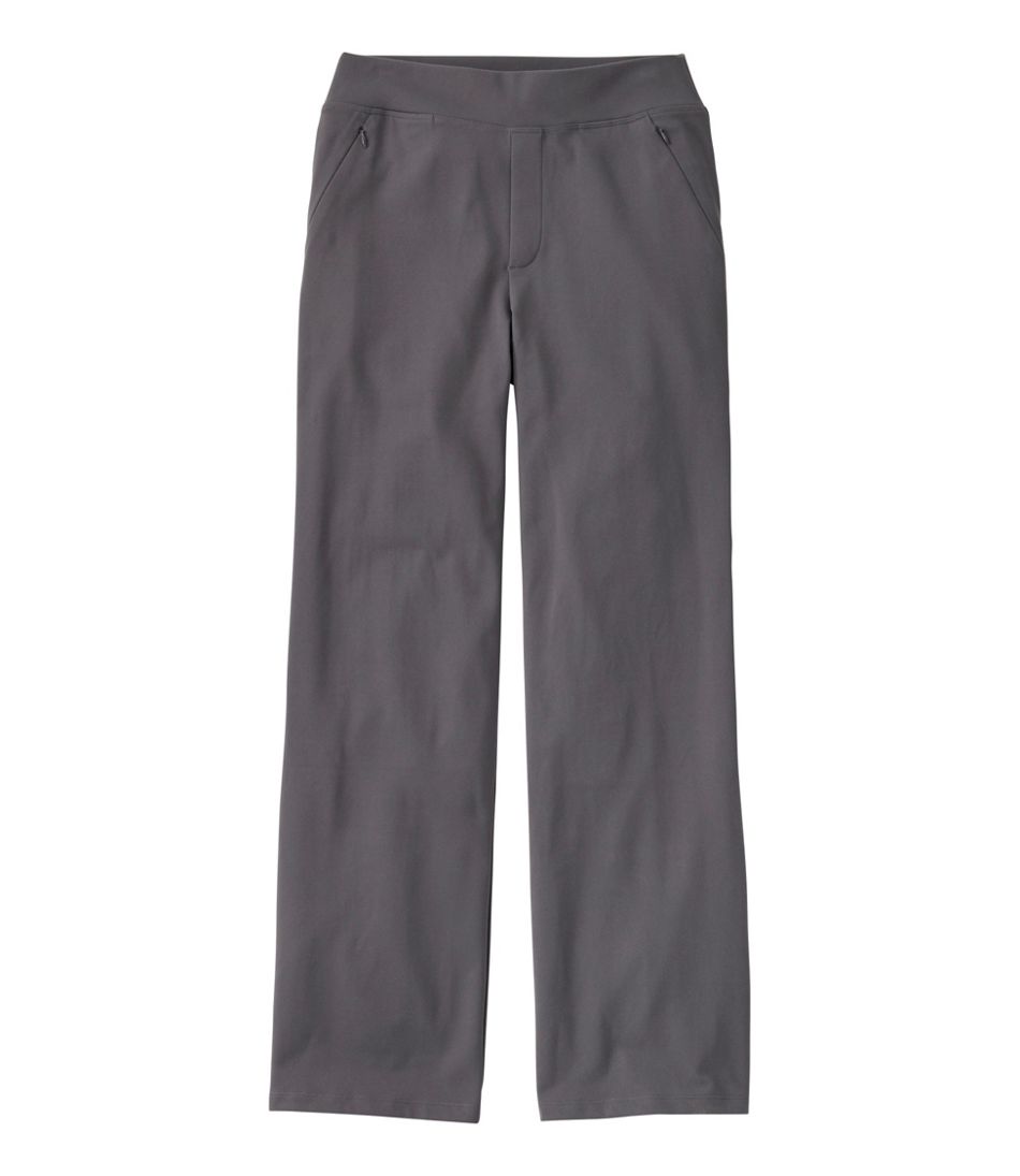 L.L.Bean Women's Go-Anywhere Pants, High-Rise Wide-Leg NEW|CLOTHING|SALE
