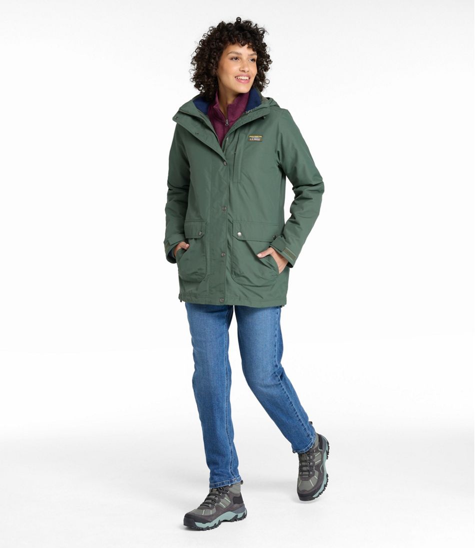L.L.Bean Women's Mountain Classic 3-in-1 Jacket NEW|OUTERWEAR