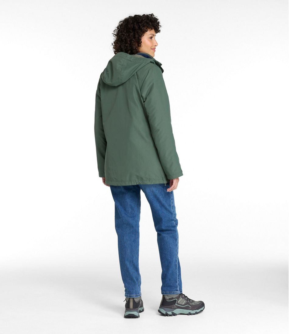 L.L.Bean Women's Mountain Classic 3-in-1 Jacket NEW|OUTERWEAR