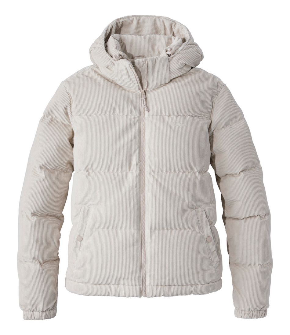 L.L.Bean Women's Mountain Classic Down Jacket, Corduroy NEW|OUTERWEAR