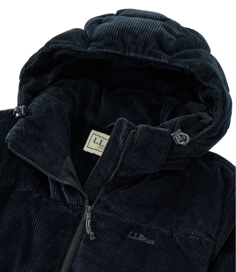 L.L.Bean Women's Mountain Classic Down Jacket, Corduroy NEW|OUTERWEAR