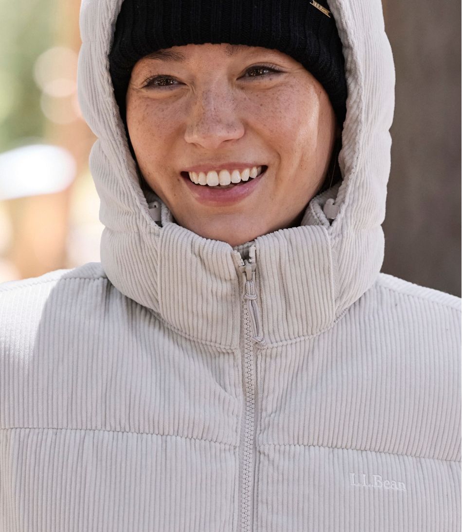 L.L.Bean Women's Mountain Classic Down Jacket, Corduroy NEW|OUTERWEAR