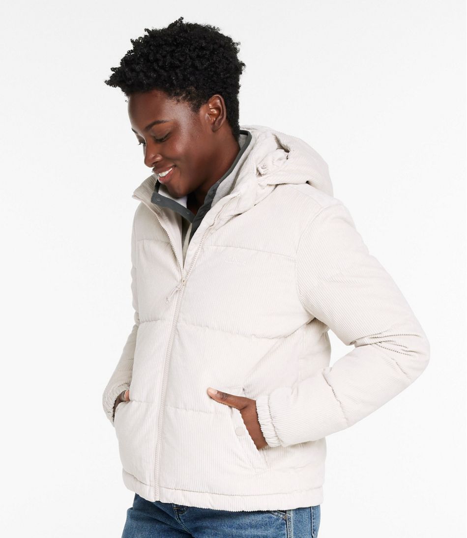 L.L.Bean Women's Mountain Classic Down Jacket, Corduroy NEW|OUTERWEAR