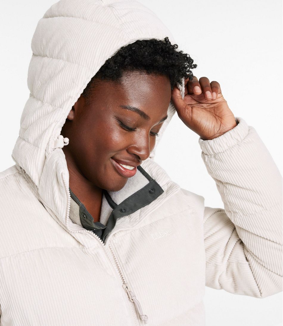 L.L.Bean Women's Mountain Classic Down Jacket, Corduroy NEW|OUTERWEAR