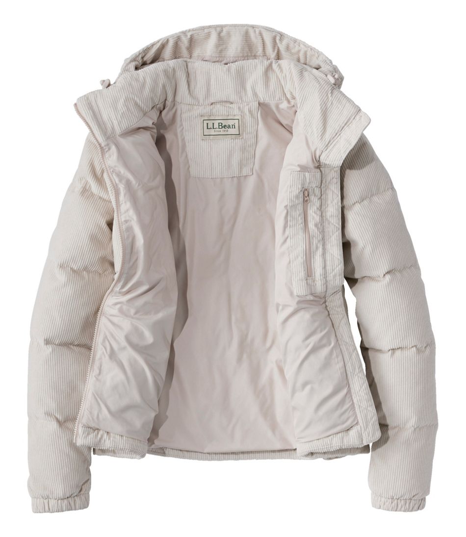 L.L.Bean Women's Mountain Classic Down Jacket, Corduroy NEW|OUTERWEAR