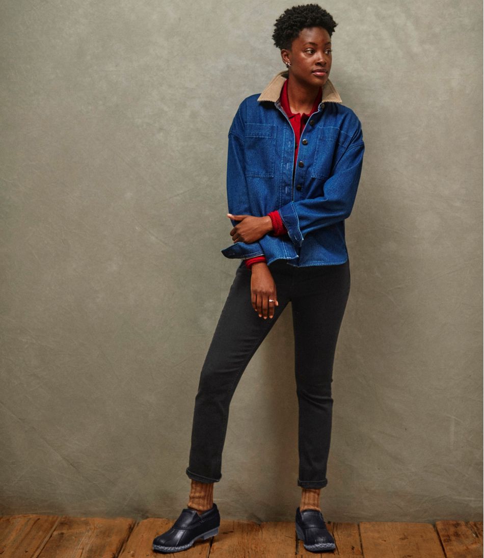 L.L.Bean Women's Signature Denim Shirt Jac NEW|CLOTHING