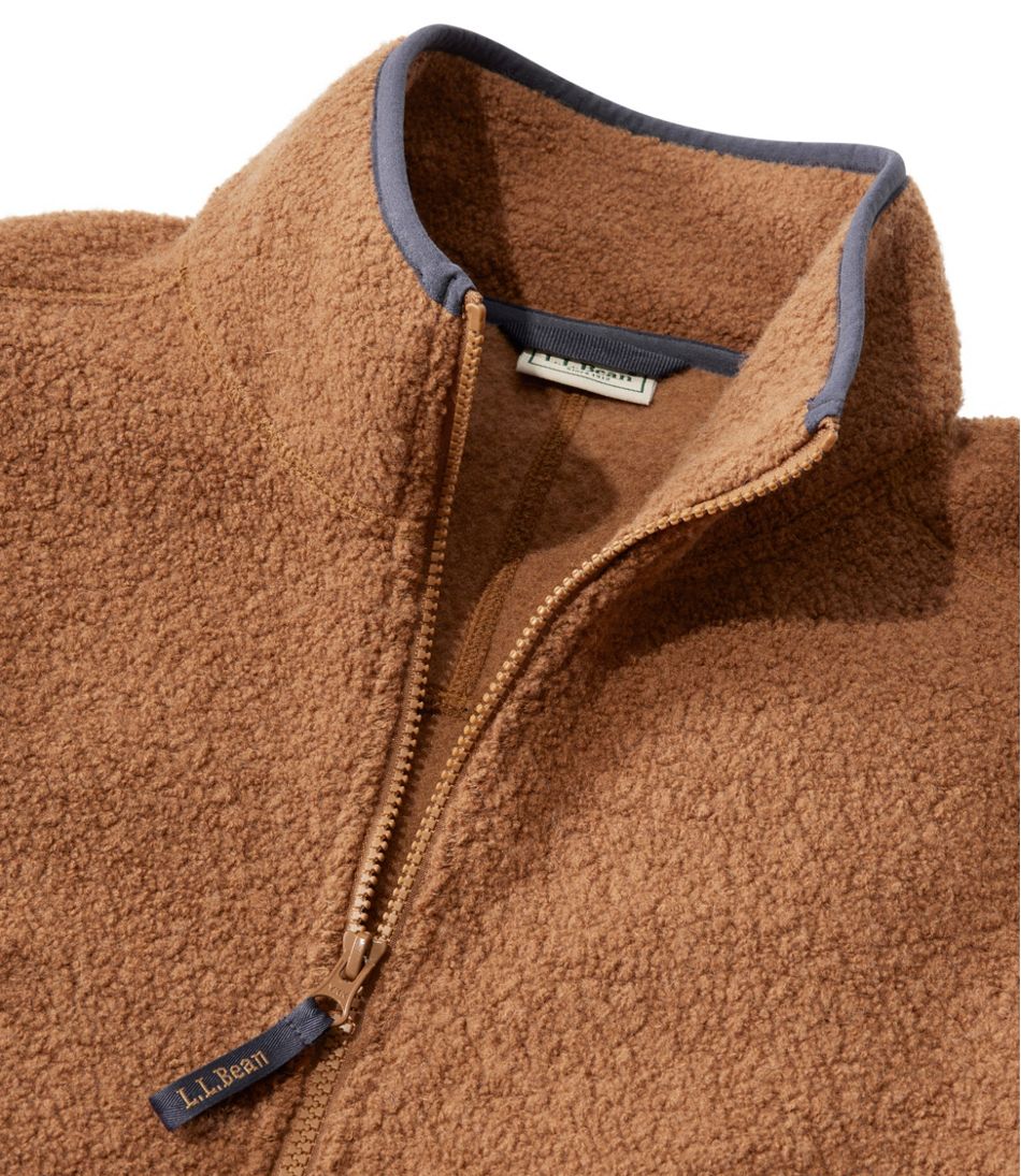 L.L.Bean Men's All Season Wool Fleece Full-Zip Sweater NEW|CLOTHING|OUTERWEAR|SALE