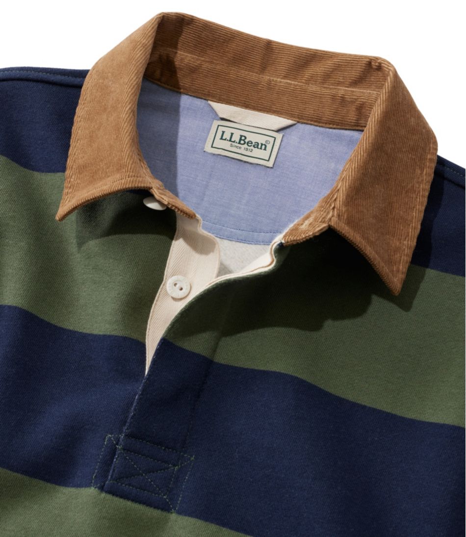 L.L.Bean Men's Mariner Ultrasoft Sweatshirt, Stripe NEW|CLOTHING|SALE
