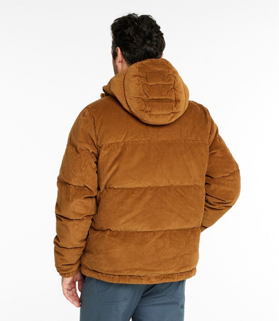 L.L.Bean Men's Mountain Classic Down Jacket, Corduroy NEW|OUTERWEAR