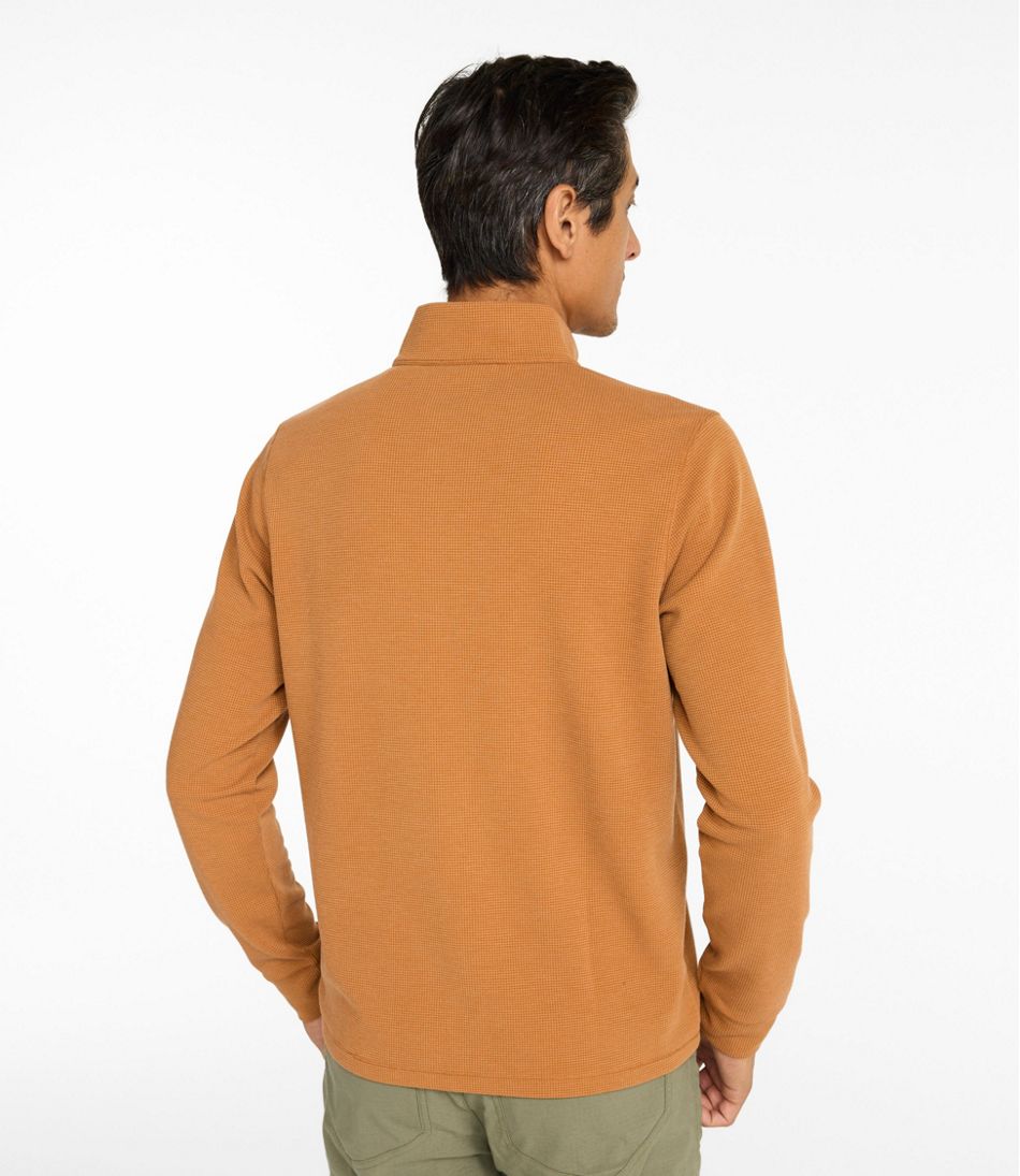 L.L.Bean Men's Mountainside Micro Waffle, 1/4 Zip NEW|CLOTHING