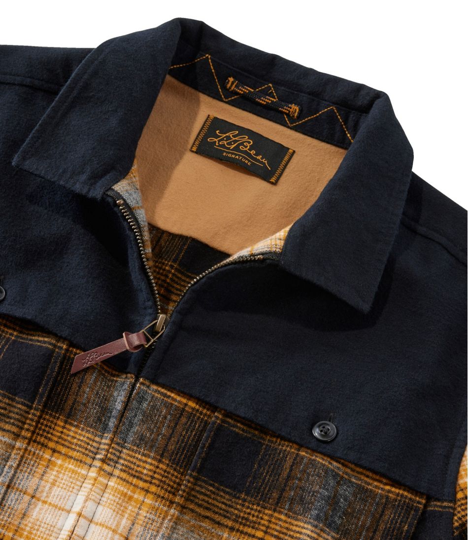 L.L.Bean Men's Signature 1965 Chamois Cloth Stag Jacket, Plaid NEW|CLOTHING|OUTERWEAR