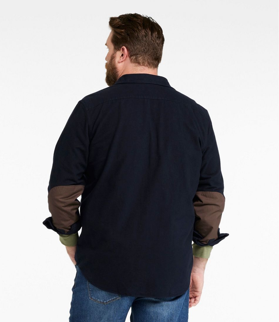 L.L.Bean Men's Signature 1933 Chamois Cloth Shirt, Slim Fit, Mixed Media NEW|CLOTHING