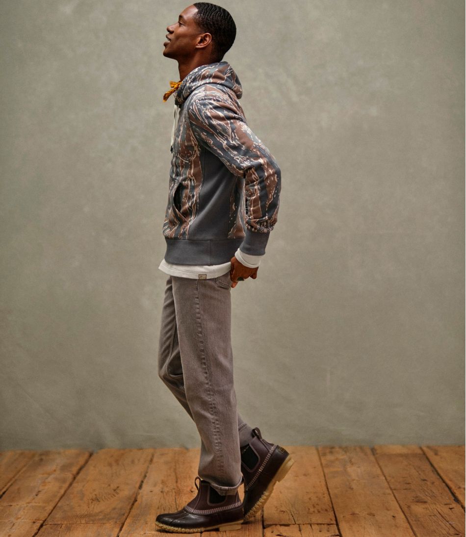 L.L.Bean Men's Signature Camp Hoodie Sweatshirt, Print NEW|CLOTHING