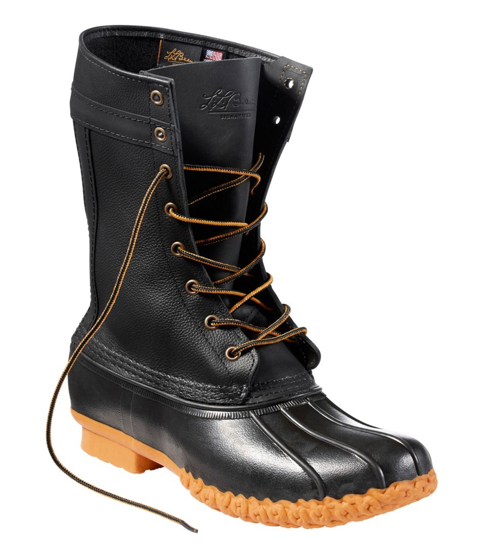 L.L.Bean Men's Signature Bean Boots, 11" Cruiser Leather NEW|FOOTWEAR|SALE
