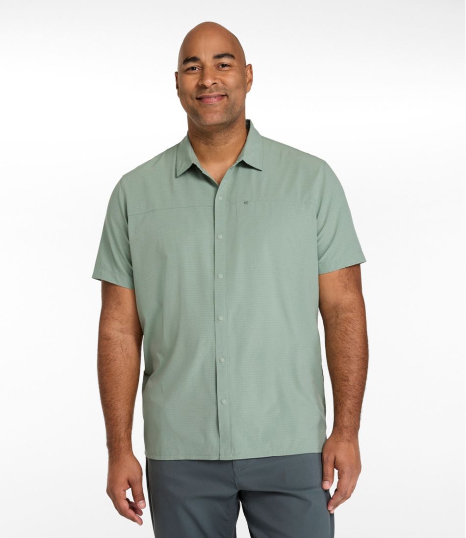 L.L.Bean Men's Ultralight Venture Shirt, Short-Sleeve NEW|CLOTHING