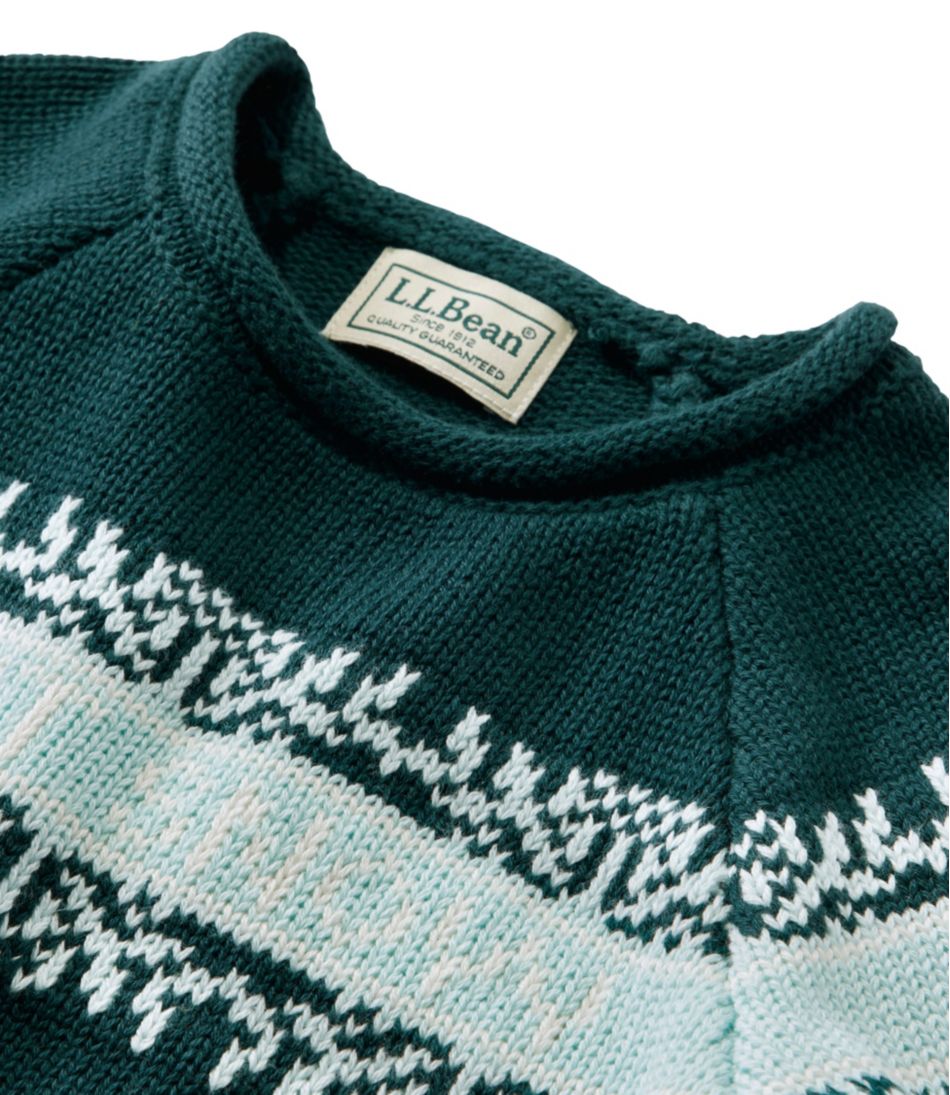 L.L.Bean Infants' and Toddlers' Cotton Rollneck Sweater NEW|CLOTHING
