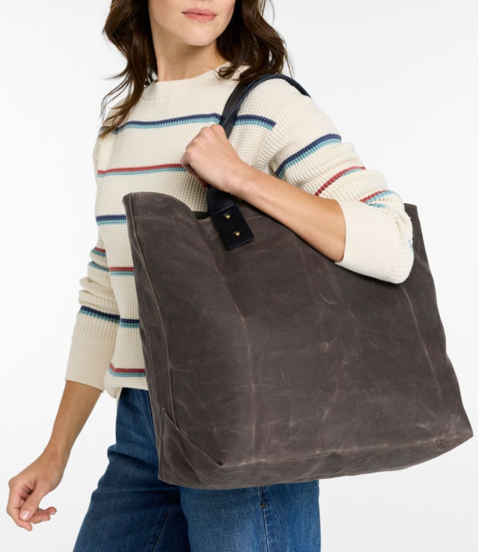 L.L.Bean Rugged Canvas Tote NEW|BAG & TRAVEL