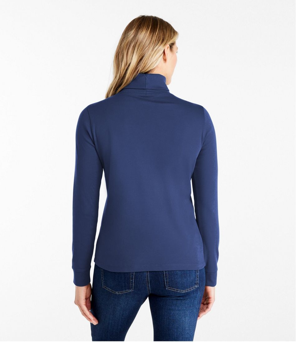 L.L.Bean Women's Interlock Turtleneck, Long-Sleeve CLOTHING|SALE