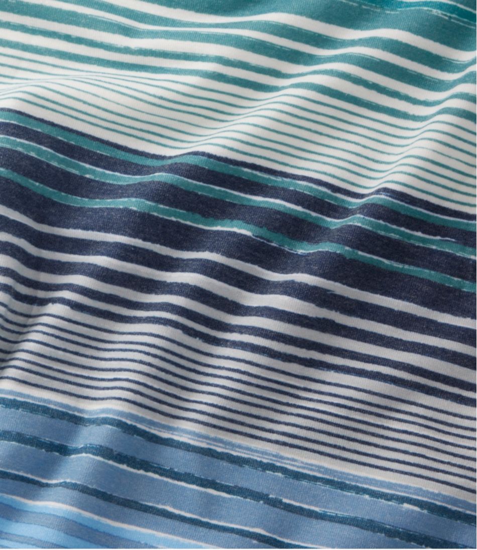 L.L.Bean Women's Everyday SunSmart® Tee, Short-Sleeve Stripe CLOTHING|SALE