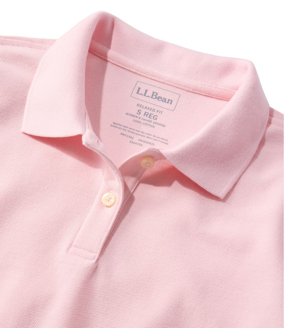 L.L.Bean Women's Premium Double L® Polo, Relaxed Fit CLOTHING|SALE
