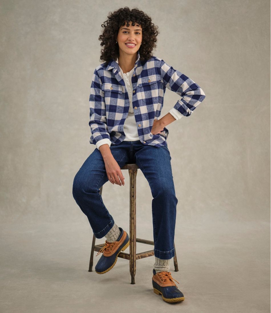 L.L.Bean Women's Vintage Chamois Shirt CLOTHING|SALE