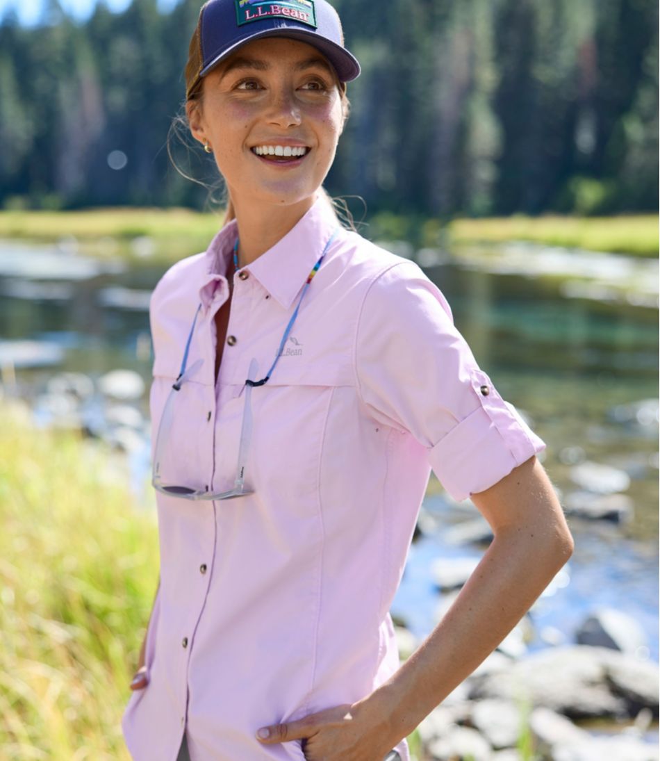 L.L.Bean Women's Tropicwear Shirt, Long-Sleeve CLOTHING|OUTDOOR EQUIPMENT