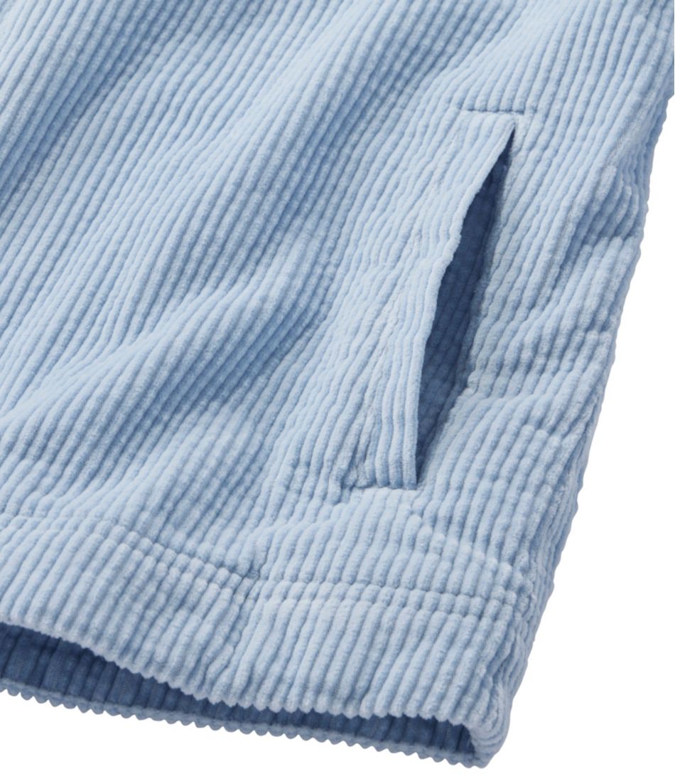 L.L.Bean Women's Comfort Corduroy Relaxed Shirt, Zip Hoodie CLOTHING|SALE